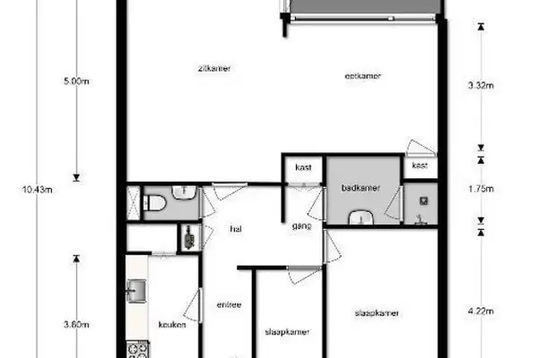 Foto #12 Appartement Fideliolaan Amstelveen