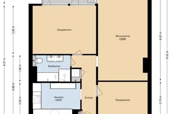 Foto #24 Appartement Lindenlaan Amstelveen