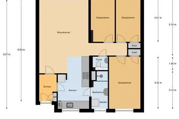 Foto #24 Appartement Bijdorp Amstelveen