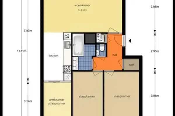 Foto #23 Appartement Levantkade Amsterdam