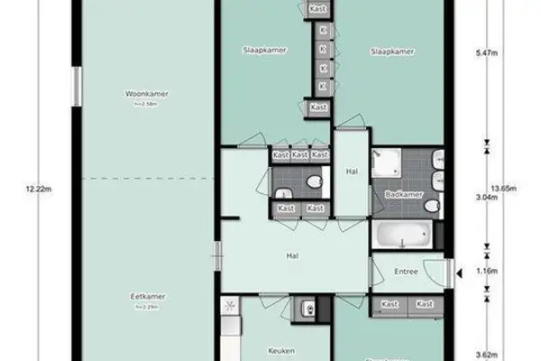 Foto #24 Appartement Max Havelaarlaan Amstelveen