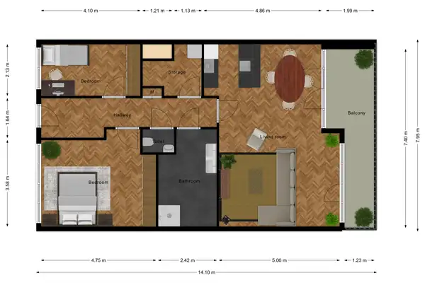 Foto #3 Appartement Ir Kalffstraat Eindhoven