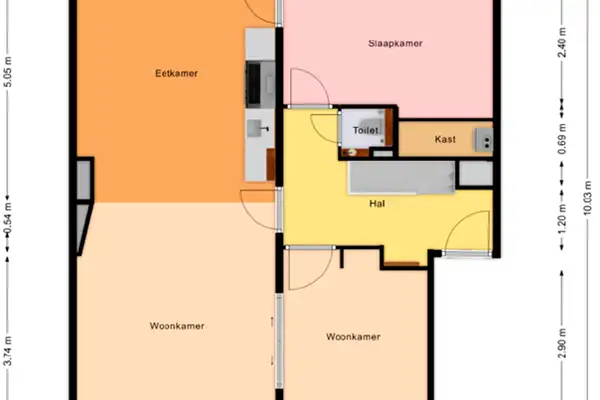 Foto #40 Appartement Jan Mankesstraat Amsterdam