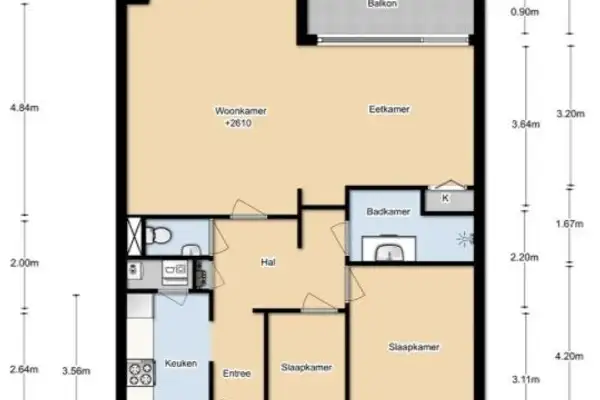 Foto #15 Appartement Fideliolaan Amstelveen