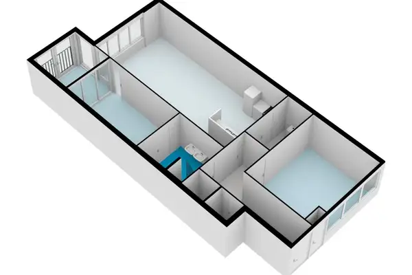 Foto #21 Appartement Omval Amsterdam