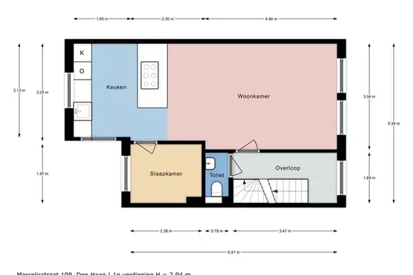 Foto #18 Appartement Marcelisstraat Den Haag