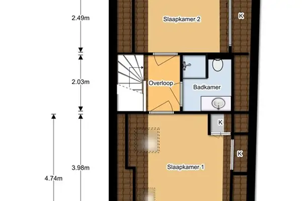 Foto #24 Appartement Papestraat Den Haag