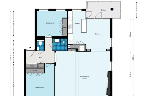 Foto #35 Appartement Henri Zagwijnstraat Amsterdam