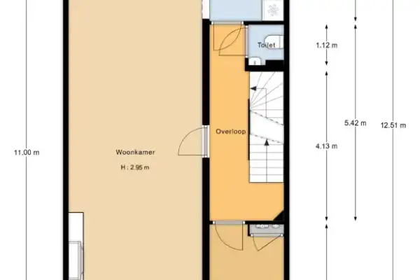 Foto #9 Appartement Admiraal De Ruijterweg Amsterdam