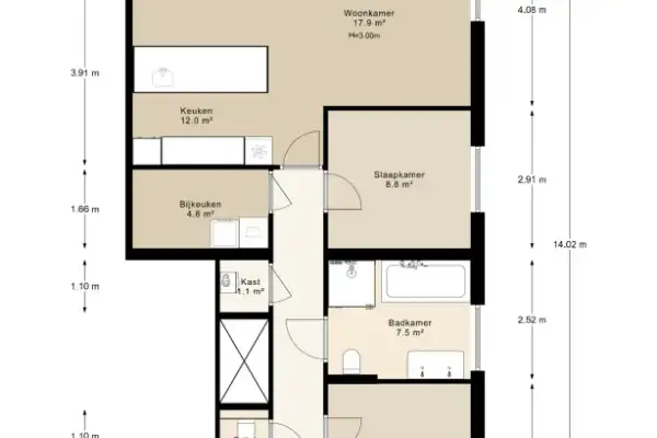 Foto #20 Appartement Gustav Mahlerlaan Amsterdam