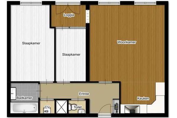 Foto #24 Appartement Melkdragerhof Delfgauw