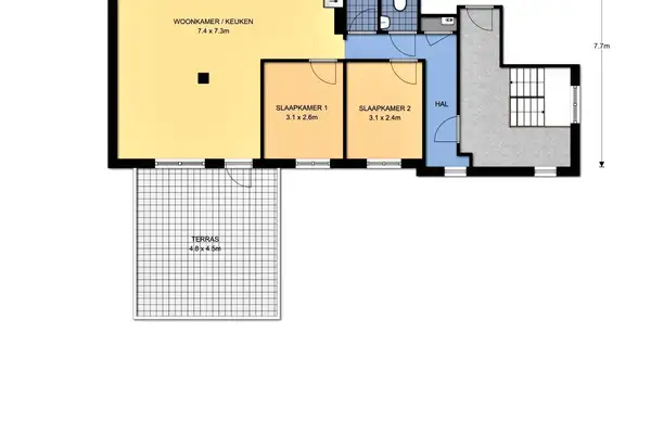 Foto #26 Appartement Amsterdamseweg Arnhem