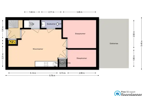 Foto #20 Huurwoning Pieter Calandlaan Amsterdam