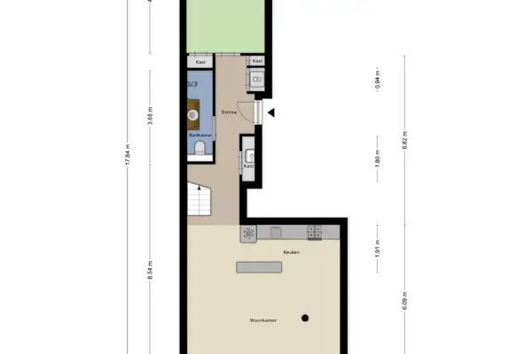 Foto #29 Appartement Lijnbaansgracht Amsterdam