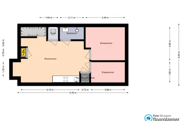 Foto #19 Appartement Pieter Calandlaan Amsterdam