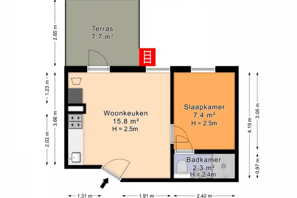 Foto #12 Appartement Groot Hertoginnelaan Den Haag