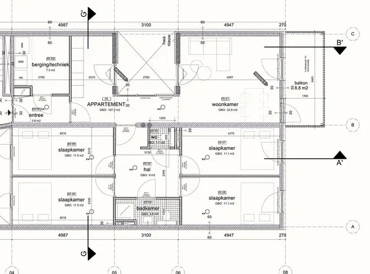 Foto #1 Appartement 's-Gravendijkwal Rotterdam