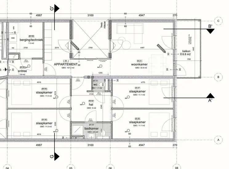 Foto #1 Appartement 's-Gravendijkwal Rotterdam