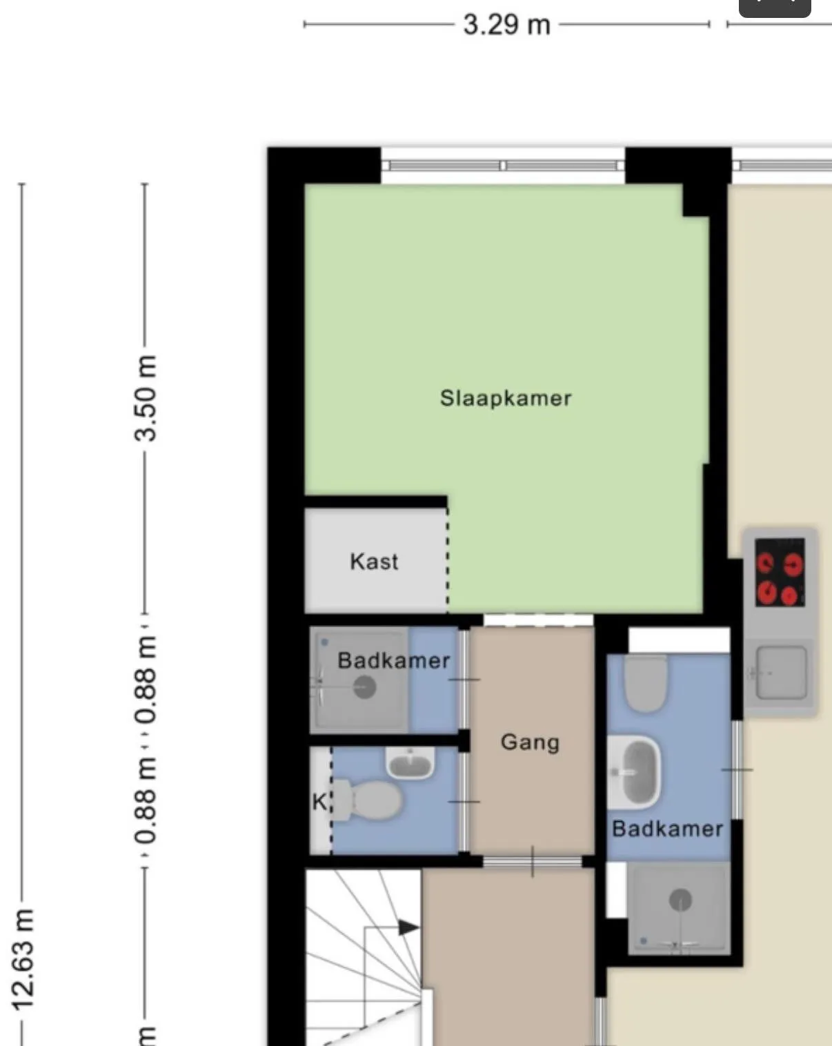 Foto #9 Kamer Joseph Hollmanstraat Maastricht