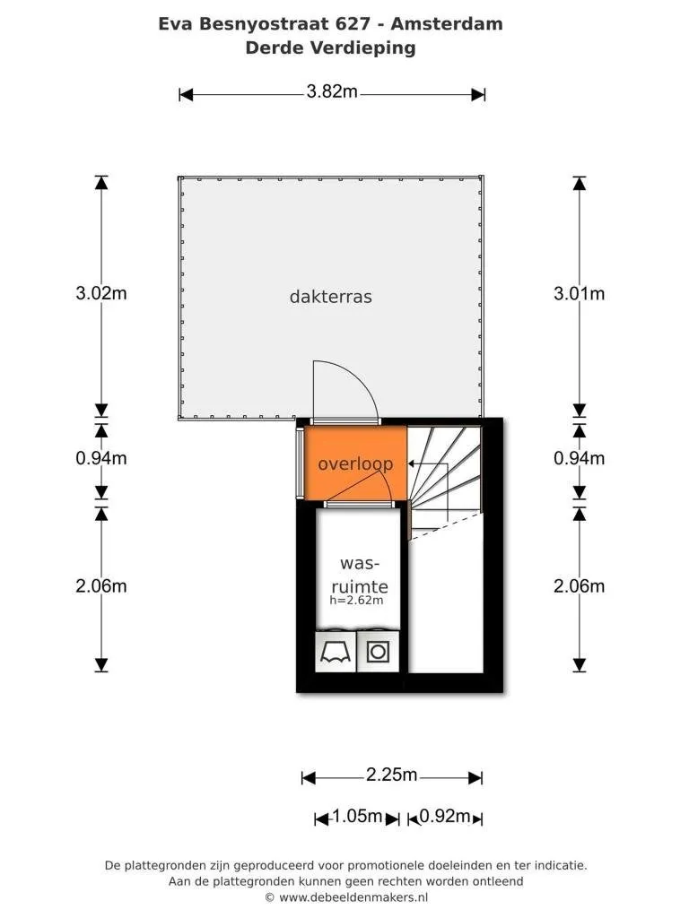 Foto #24 Huurwoning Eva Besnyöstraat Amsterdam