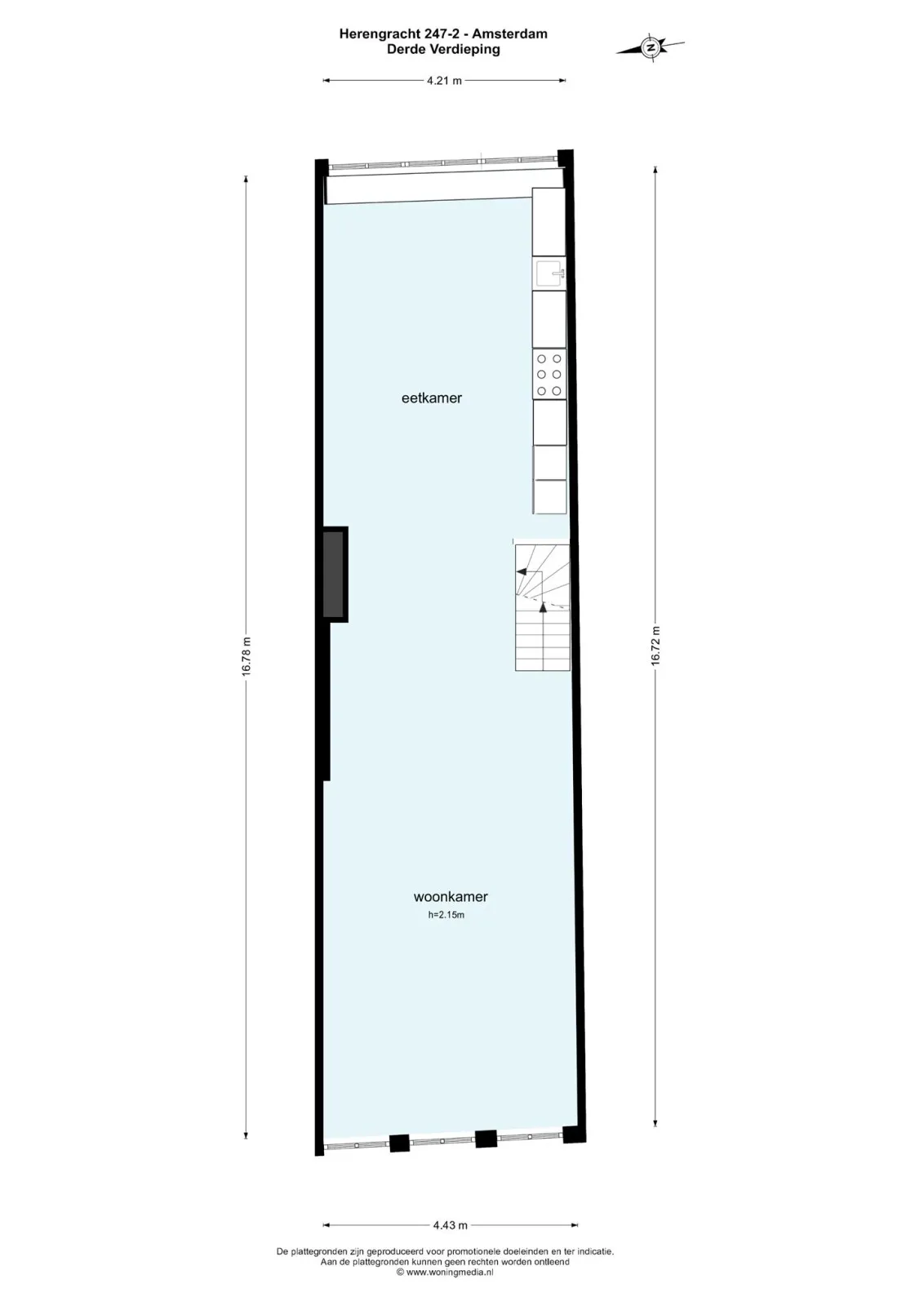 Foto #16 Appartement Herengracht Amsterdam