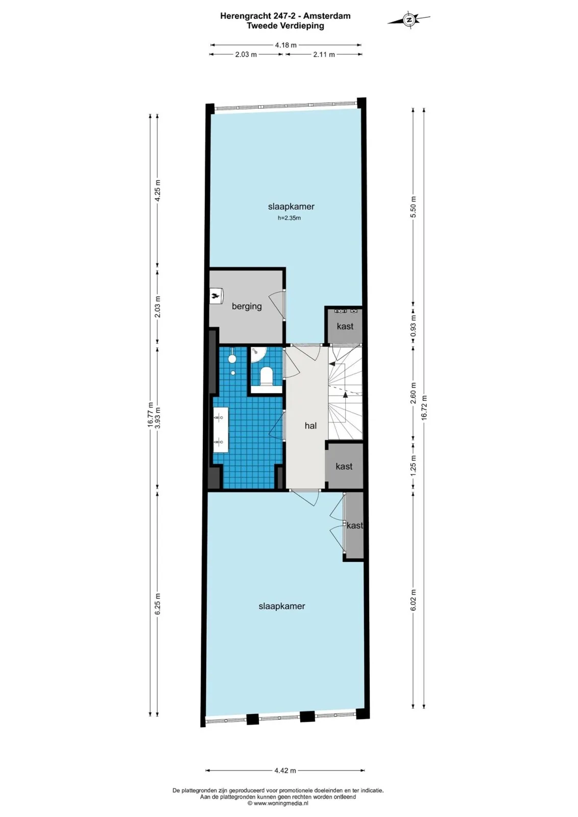Foto #18 Appartement Herengracht Amsterdam