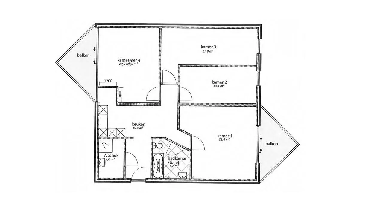 Foto #9 Appartement Groenhoven Amsterdam
