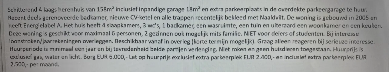 Foto #1 Huurwoning Vrederustlaan Den Haag
