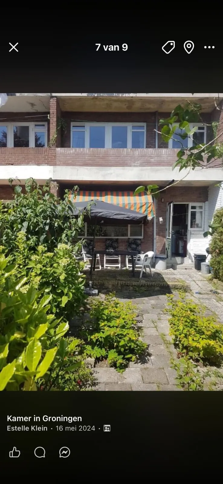 Foto #3 Kamer Koeriersterweg Groningen