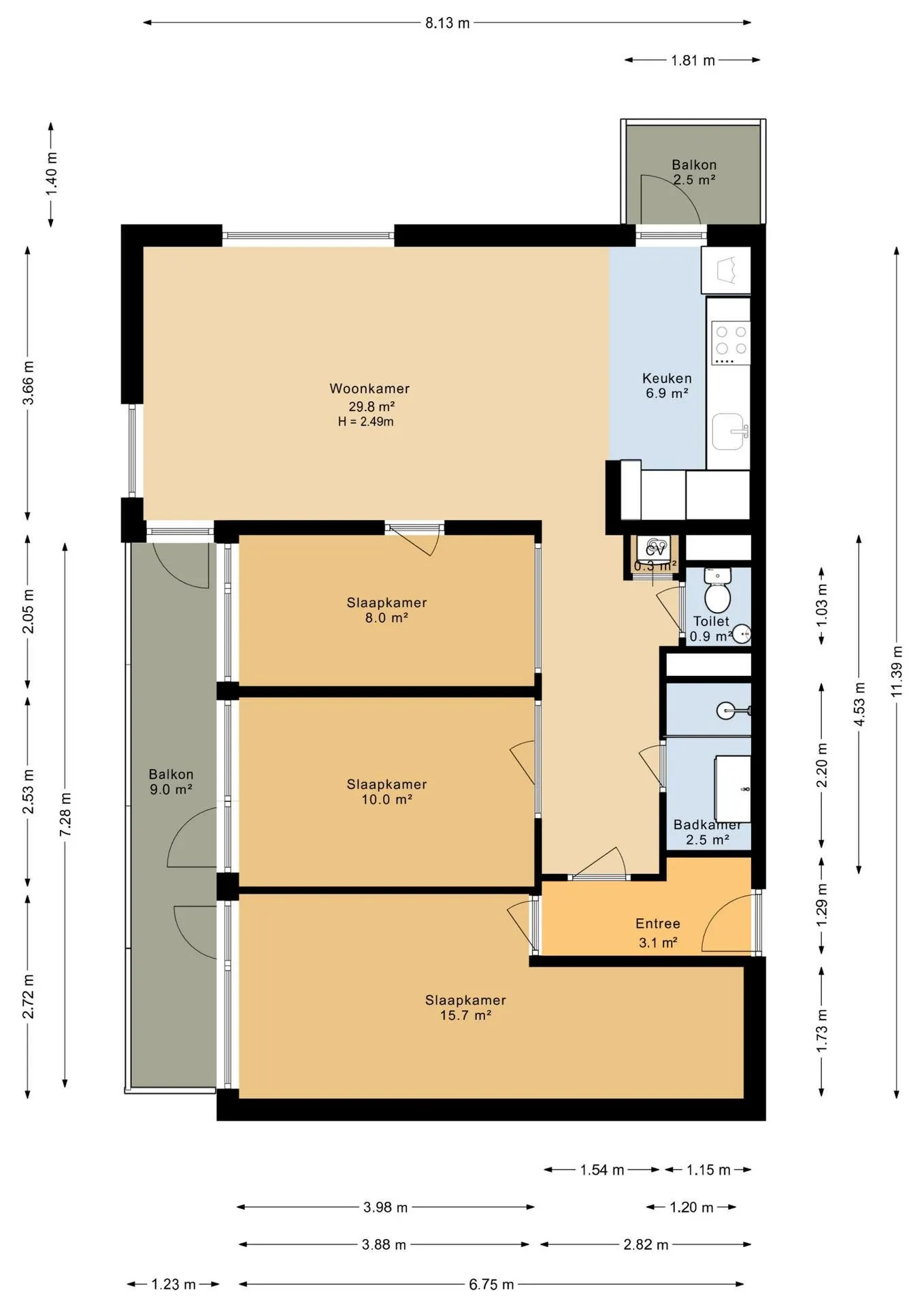 Foto #35 Appartement Schotlandstraat Haarlem