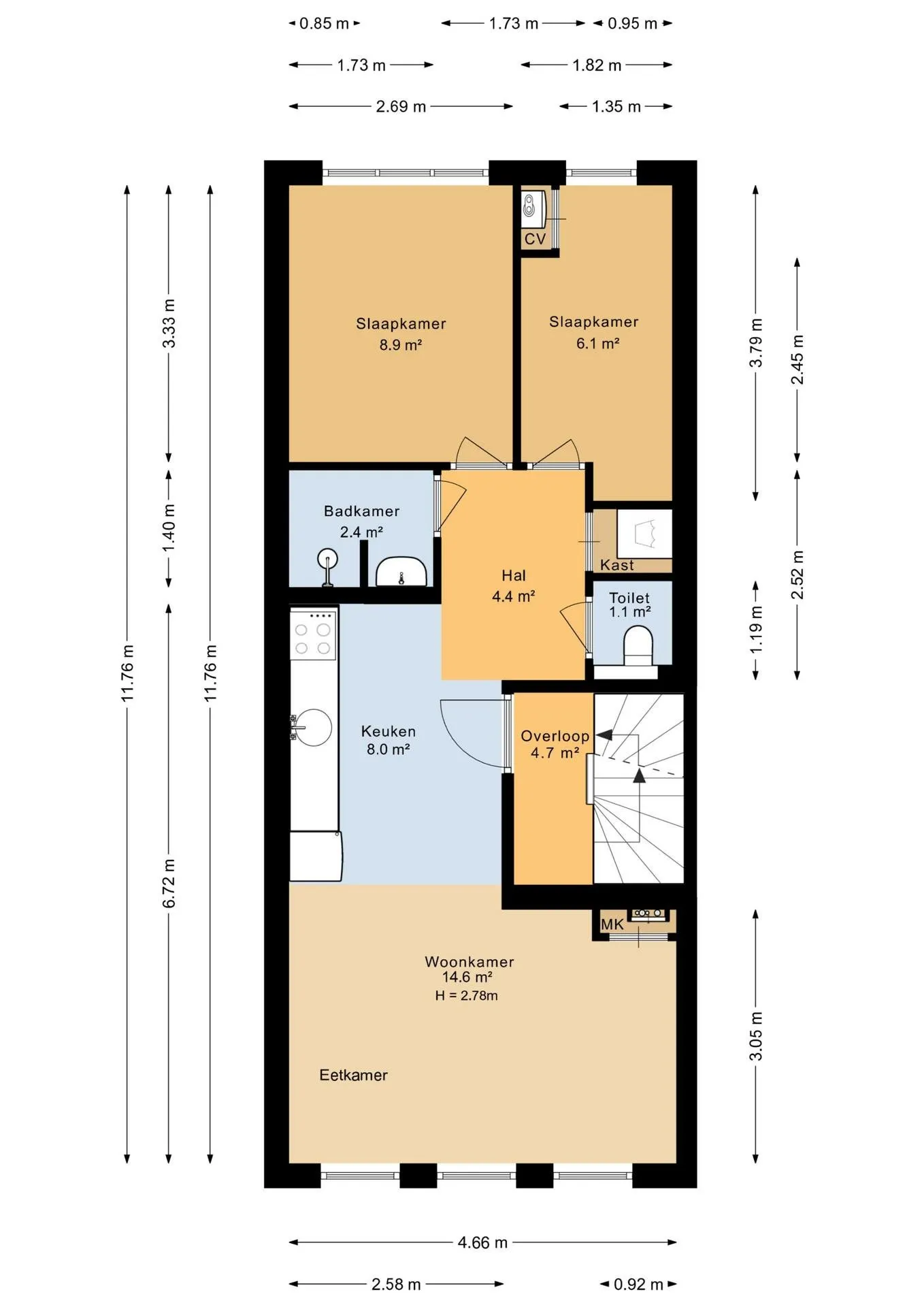 Foto #15 Appartement Hollandsestraat Rotterdam