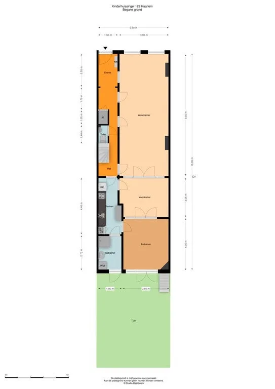 Foto #14 Appartement Kinderhuissingel Haarlem