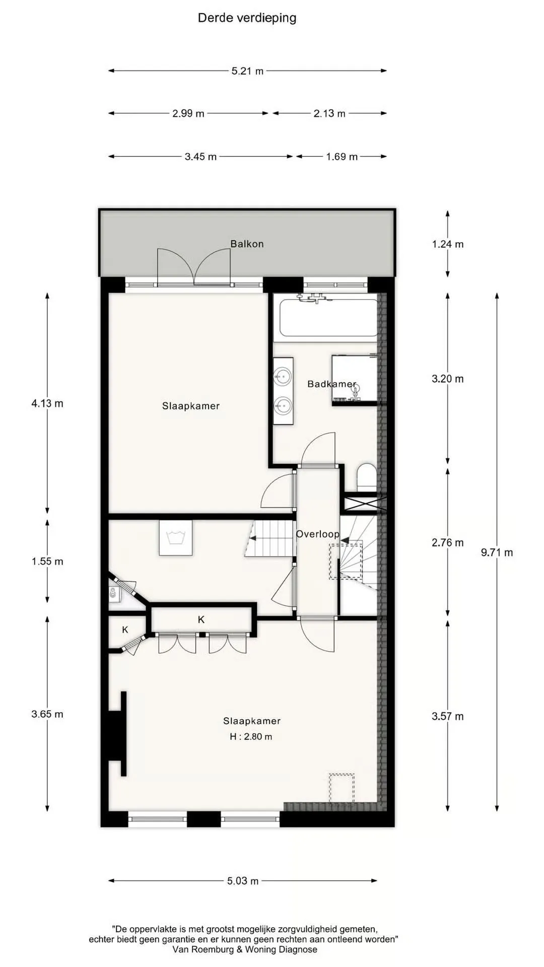 Foto #34 Appartement Herenmarkt Amsterdam