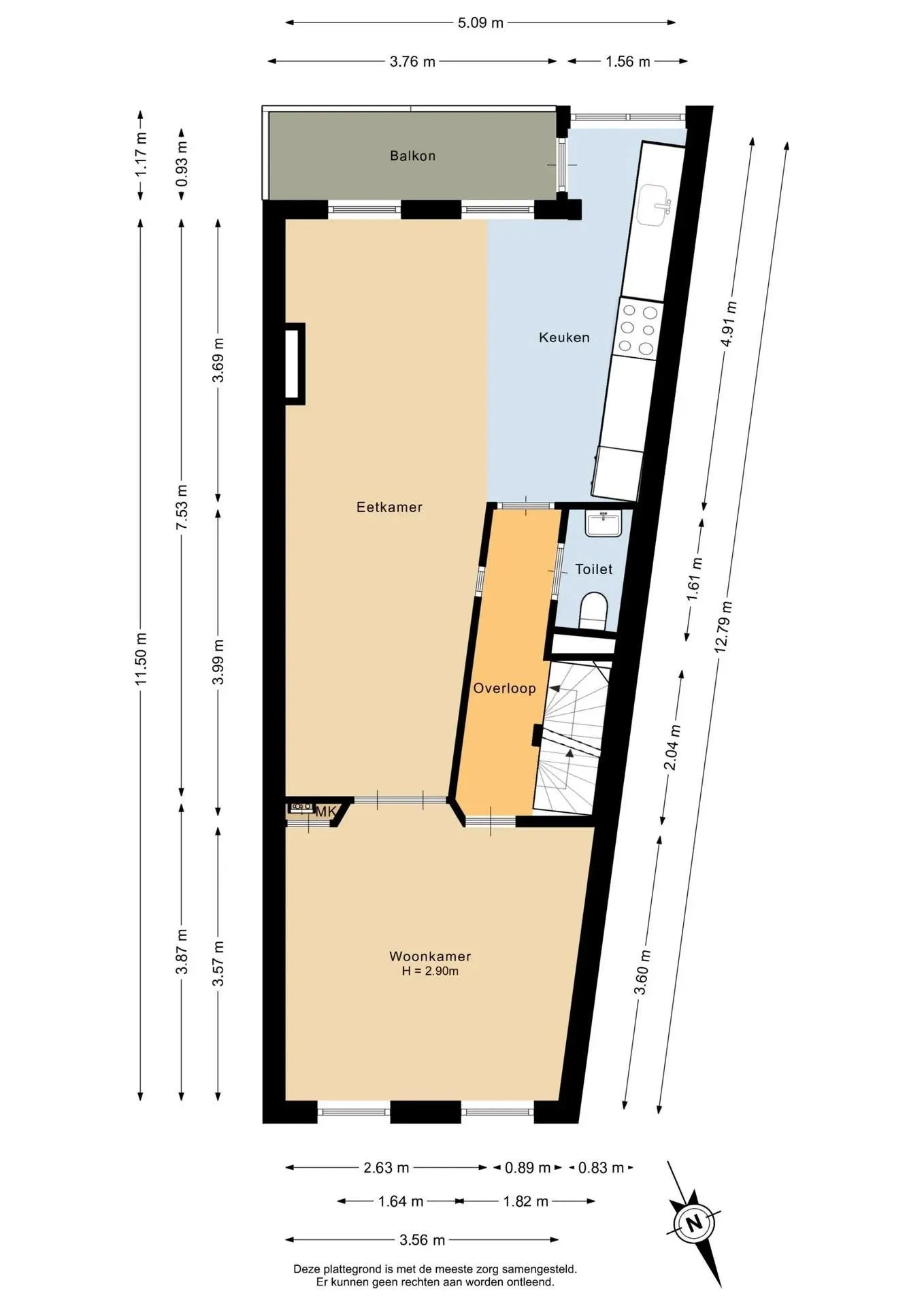 Foto #19 Appartement Woelwijkstraat Rotterdam