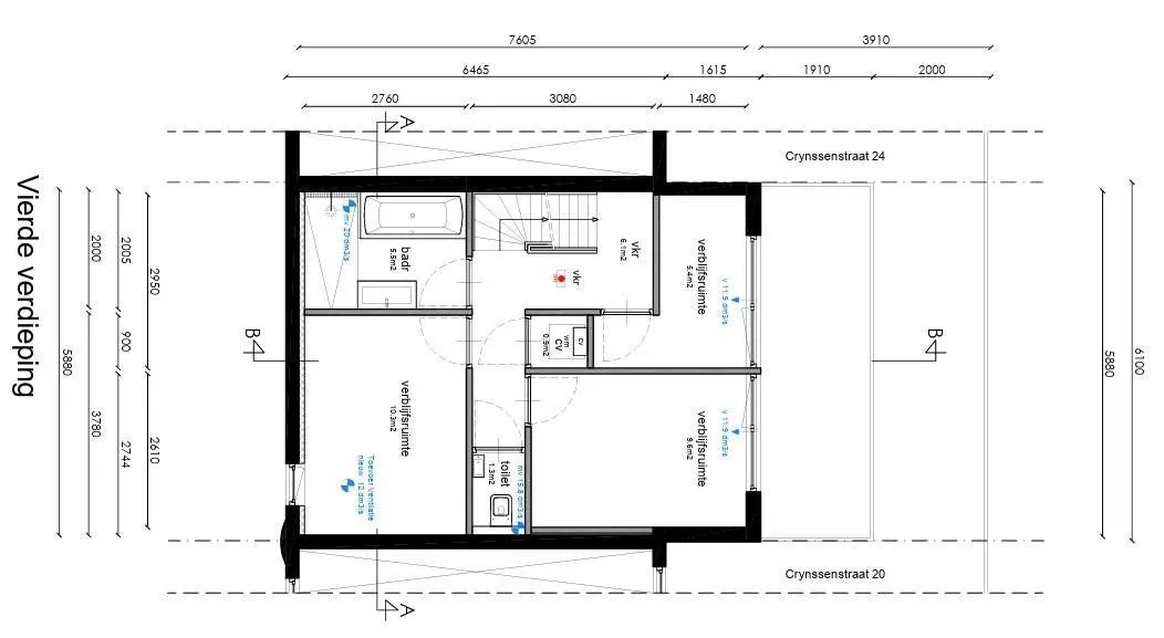 Foto #28 Appartement Crynssenstraat Amsterdam