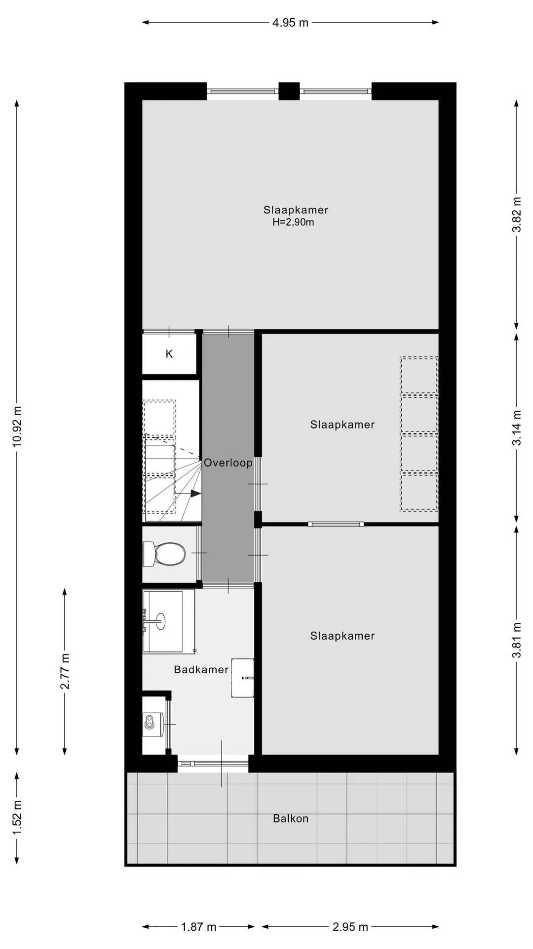Foto #24 Huurwoning Van den Hoonaardstraat Rotterdam