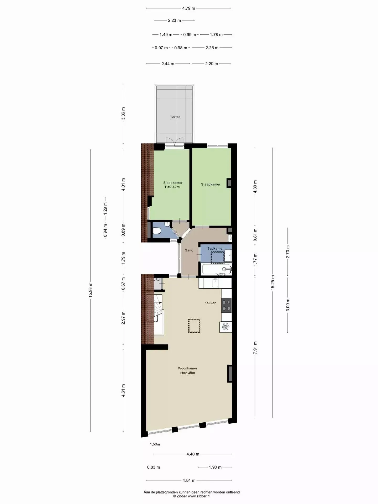 Foto #25 Appartement Riviervismarkt Haarlem