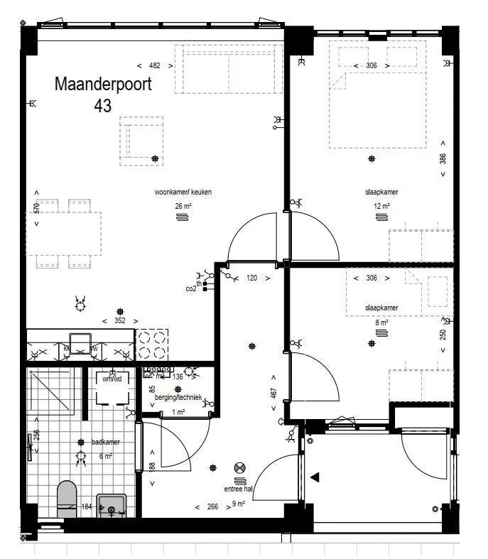 Foto #2 Appartement Maanderpoort Ede