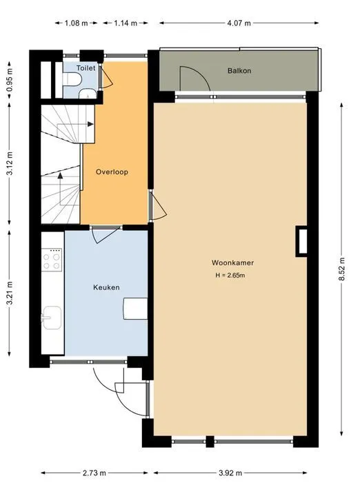 Foto #10 Appartement Baliëndijk Breda
