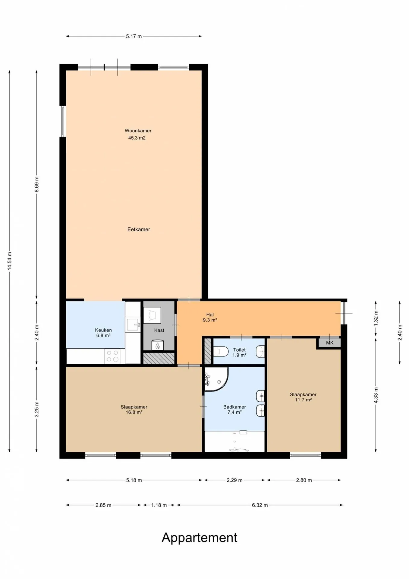Foto #30 Appartement Jan Steenstraat Groningen