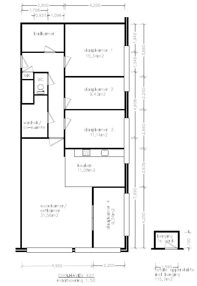 Foto #26 Appartement Coolhaven Rotterdam