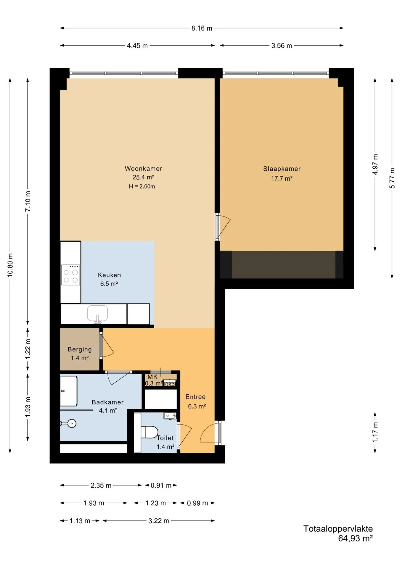 Foto #15 Appartement Akerkhof Groningen