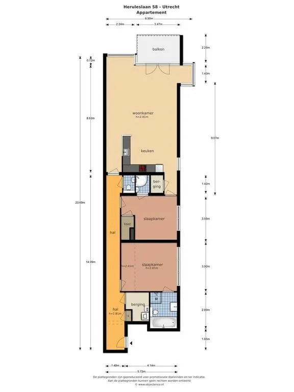 Foto #34 Appartement Herculeslaan Utrecht