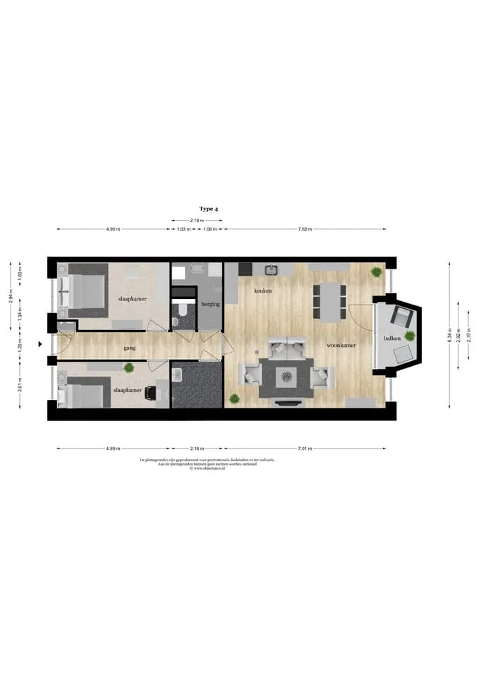 Foto #2 Appartement De Kwinkelier Bilthoven