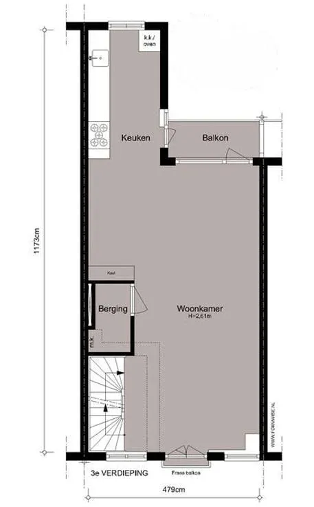 Foto #19 Appartement Van Beuningenplein Amsterdam