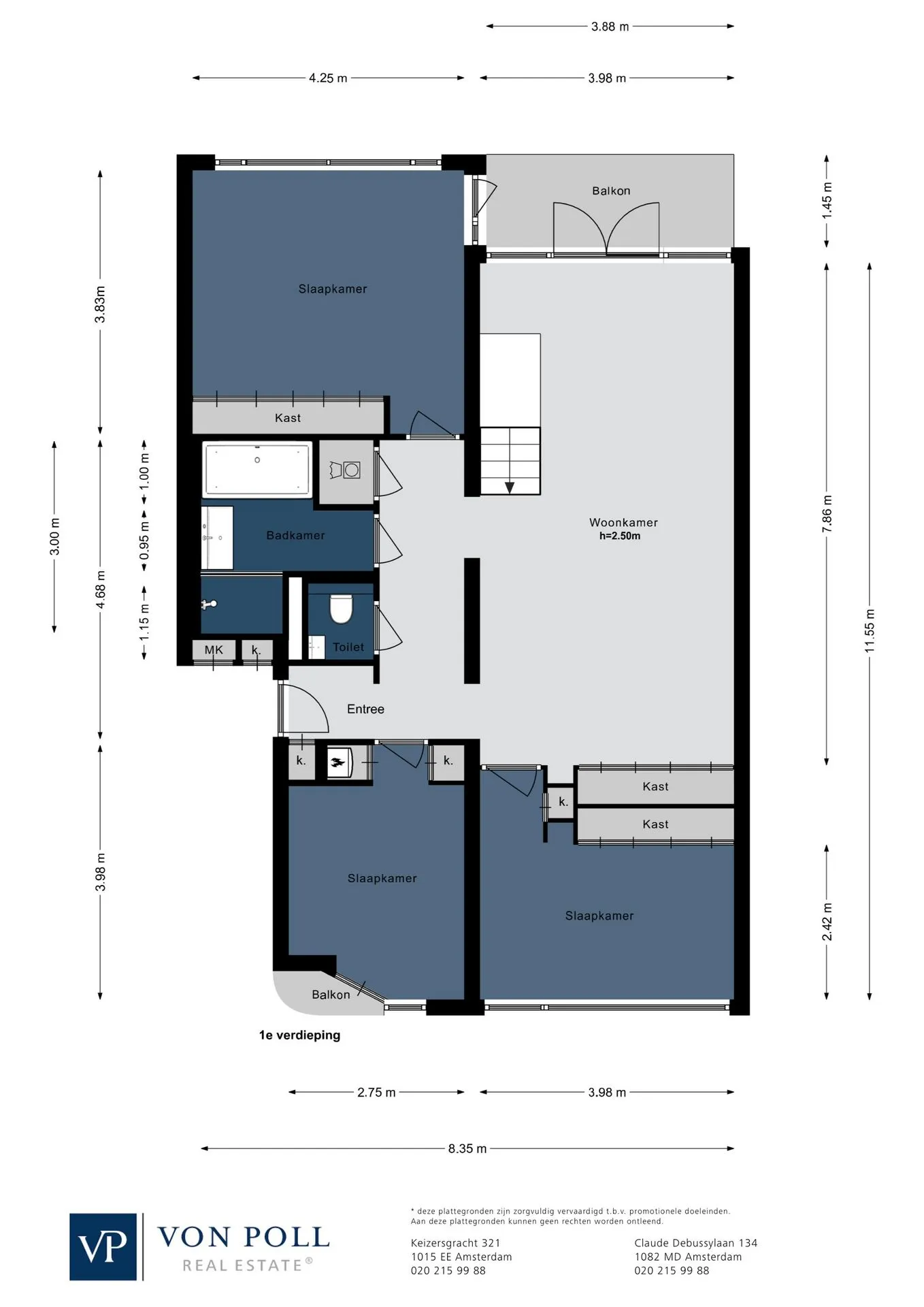 Foto #31 Appartement Lizzy Ansinghstraat Amsterdam