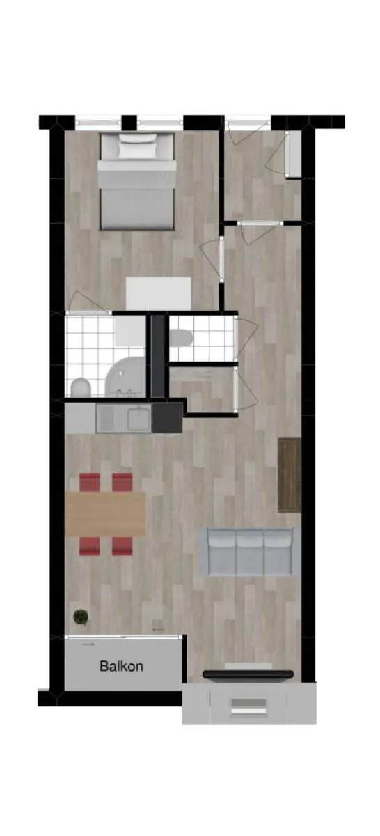 Foto #11 Appartement Burgerhoutsestraat Roosendaal