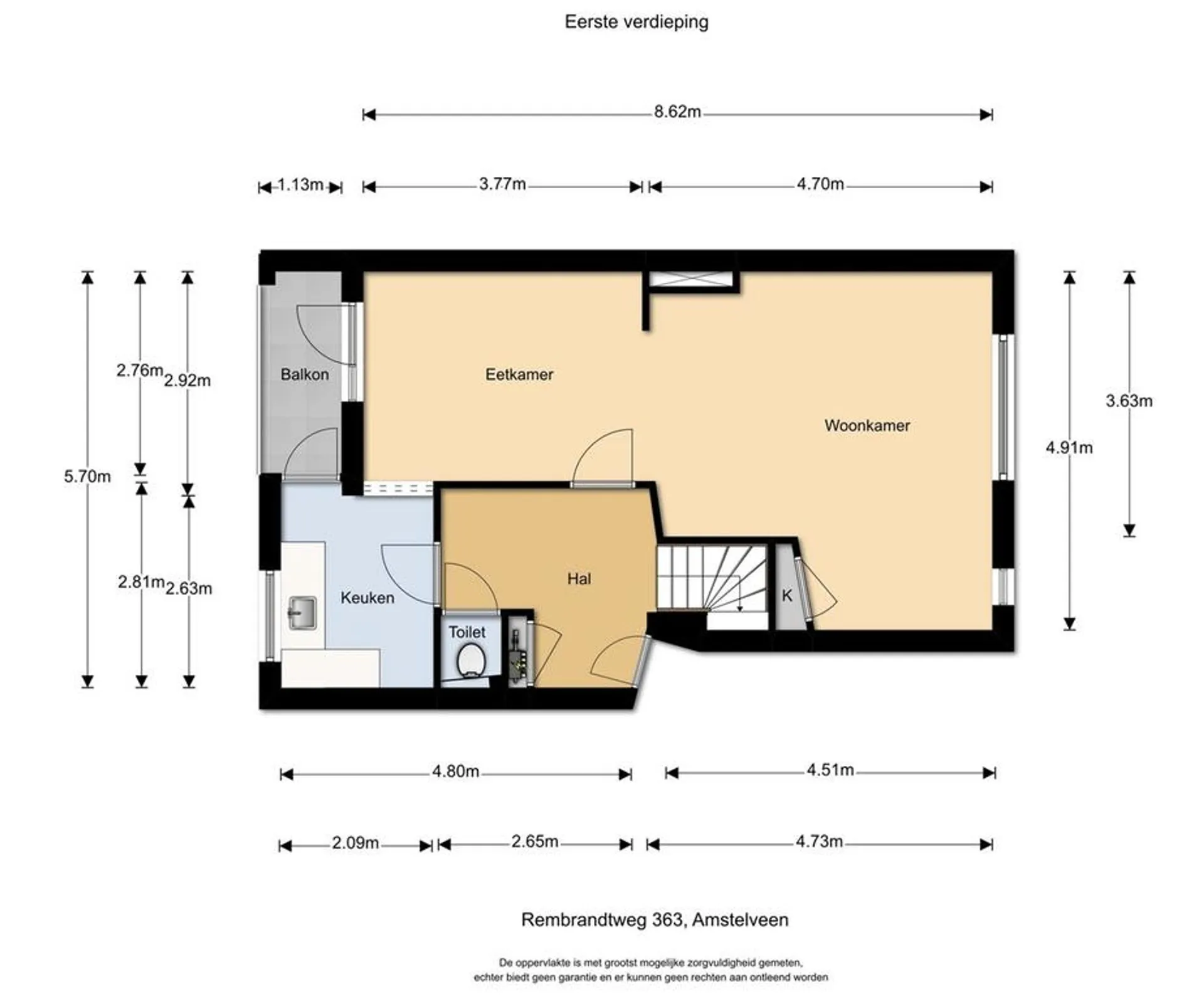 Foto #18 Appartement Rembrandtweg Amstelveen