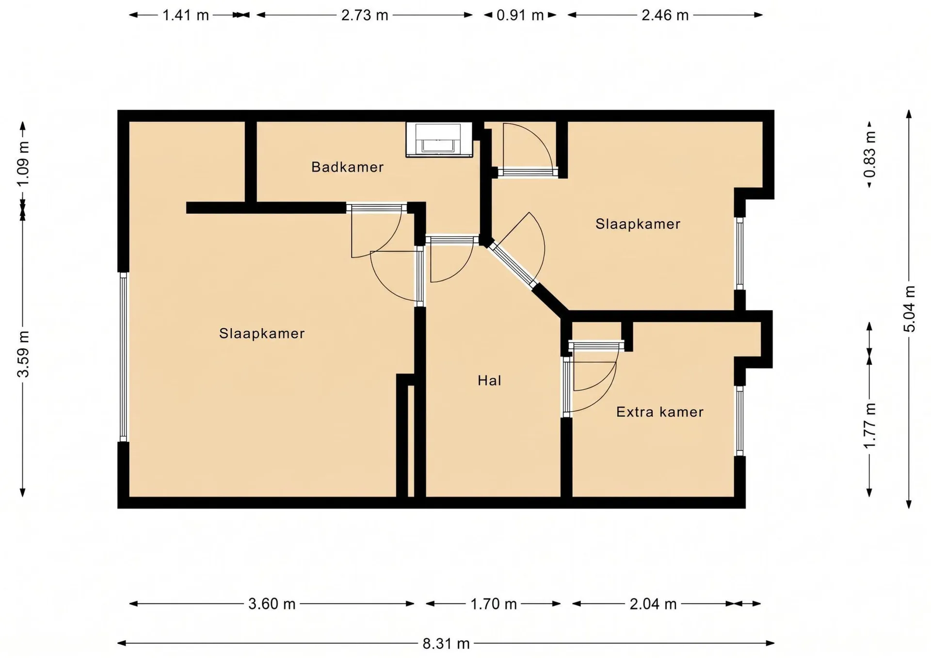 Foto #16 Appartement Karel Doormanstraat Rotterdam