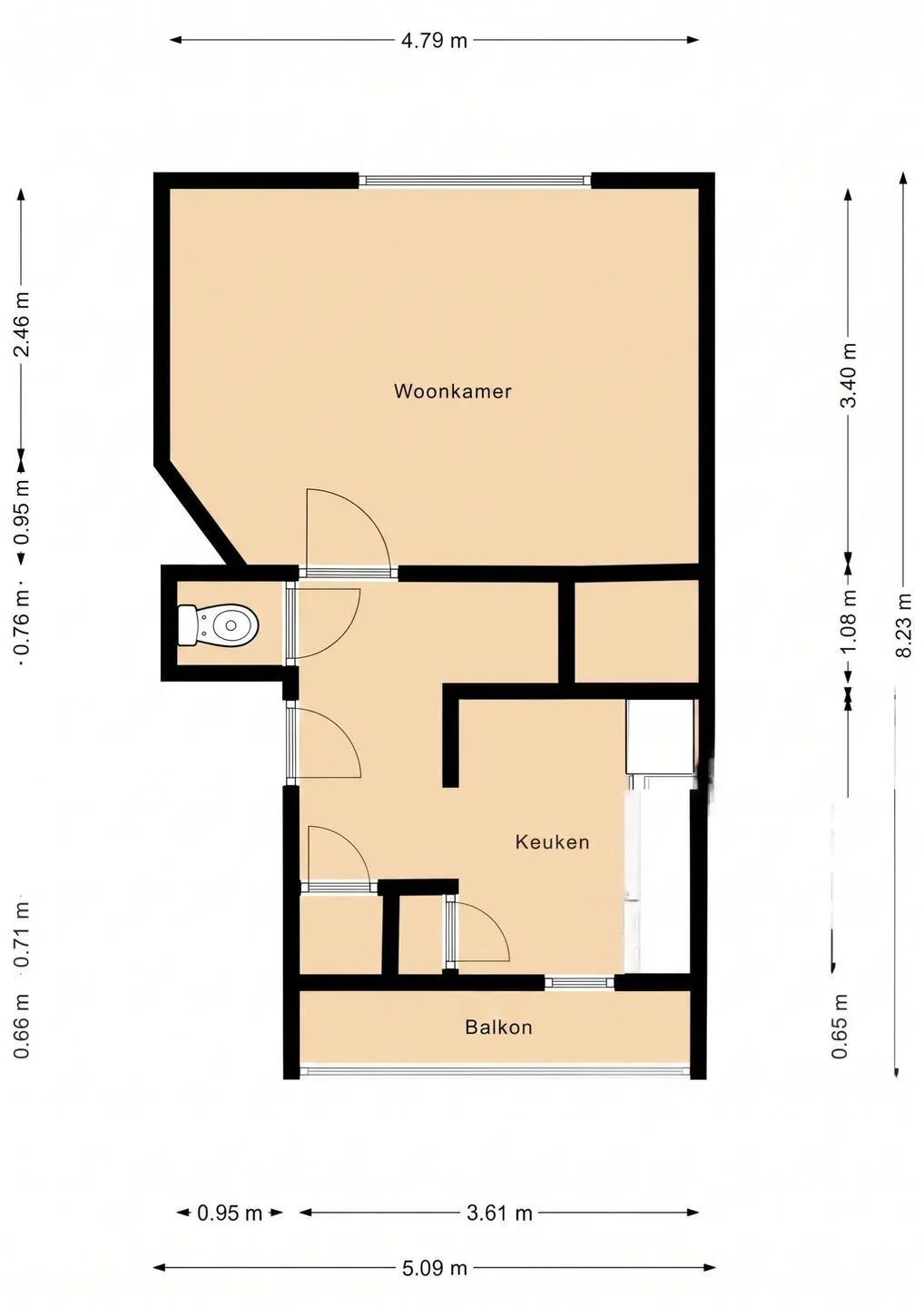 Foto #17 Appartement Karel Doormanstraat Rotterdam